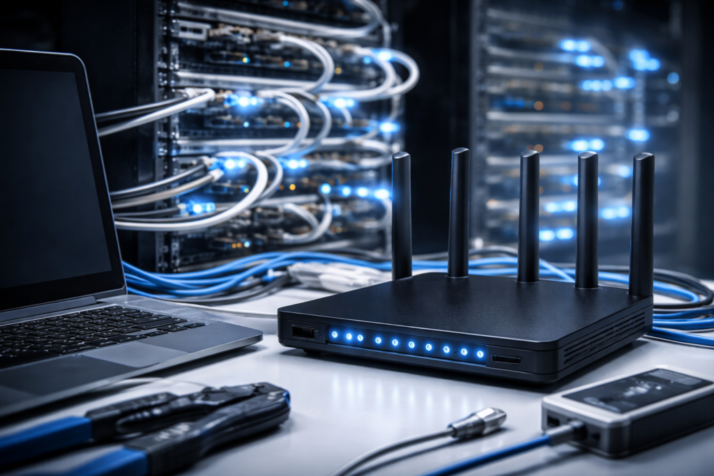 Δίκτυα και δομημένη καλωδίωση — XS Systems